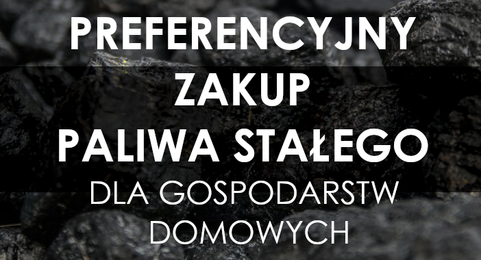 Preferencyjny zakup paliwa stałego